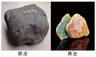 赌石界面怎么看料,揭秘如何从外观判断翡翠原石品质
