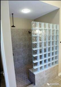 网红玻璃砖隔断收口,收口设计巧夺天工